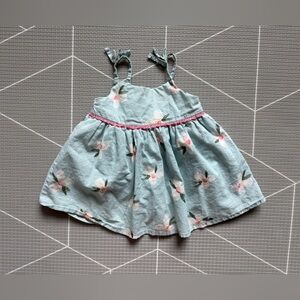 Osh kosh|Baby girl summer dress in floral print•••cotton sundress 3M,boho girly